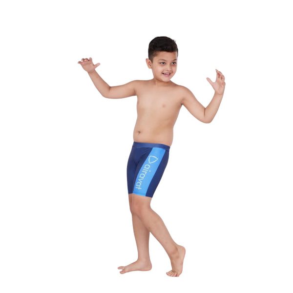 Airavat Nautix 1515 Kid’s Swimming Jammer | Comfortable, Quick-Dry & Stretchable | Durable Swim Shorts for Boys & Girls | Ideal for Training & Pool Fun