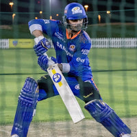 Woodpecker Armour X Right Hand Cricket Thigh Guard Black 3-Strap Lightweight Extra Hip Protection Lycra Polyester - Best Price online Prokicksports.com