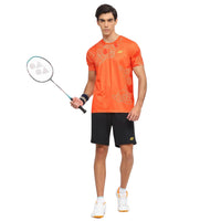 Yonex 2962 Men’s Round Neck T-Shirt | Lightweight Polyester Fabric with TruDry Moisture-Wicking & Breathable Comfort for Sports and Training - Best Price online Prokicksports.com
