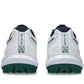ASICS Unisex Gel-Peake 3 Cricket Shoes White/Jasper Green Turf Hard Wicket GEL Cushioning TRUSSTIC Grip - Best Price online Prokicksports.com