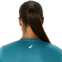 ASICS FUJITRAIL Logo SS Top for Women | Lightweight Quick-Dry Polyester T-Shirt with Breathable Fabric & Reflective Details for Trail Running - Best Price online Prokicksports.com