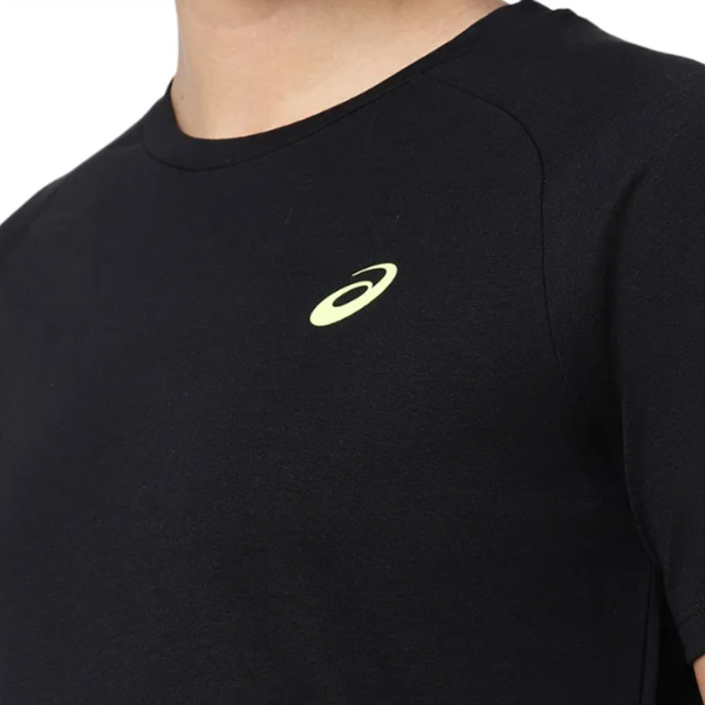 ASICS Wrap Hem SS Top for Women | Round Neck Sports T-Shirt - Best Price online Prokicksports.com