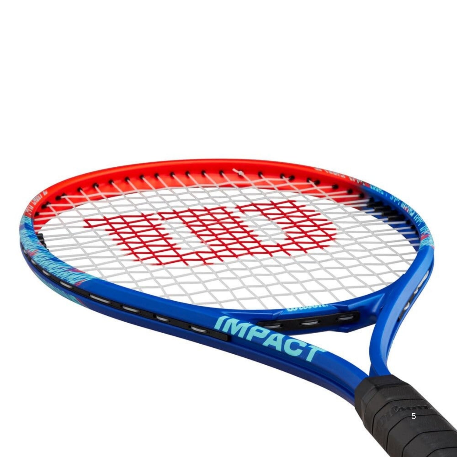 Wilson WR147510U3 Impact Strung Tennis Racquet – Lightweight 277g, 16x19 String Pattern, L3 Grip (4 3/8), AirLite Alloy, CX Bridge Technology - Best Price online Prokicksports.com