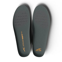 HUNDRED Steady Soft Pro Insoles, Dark Grey | Anti-Slip Cushioned Sports Insole with Comfort & Odour Control - Best Price online Prokicksports.com