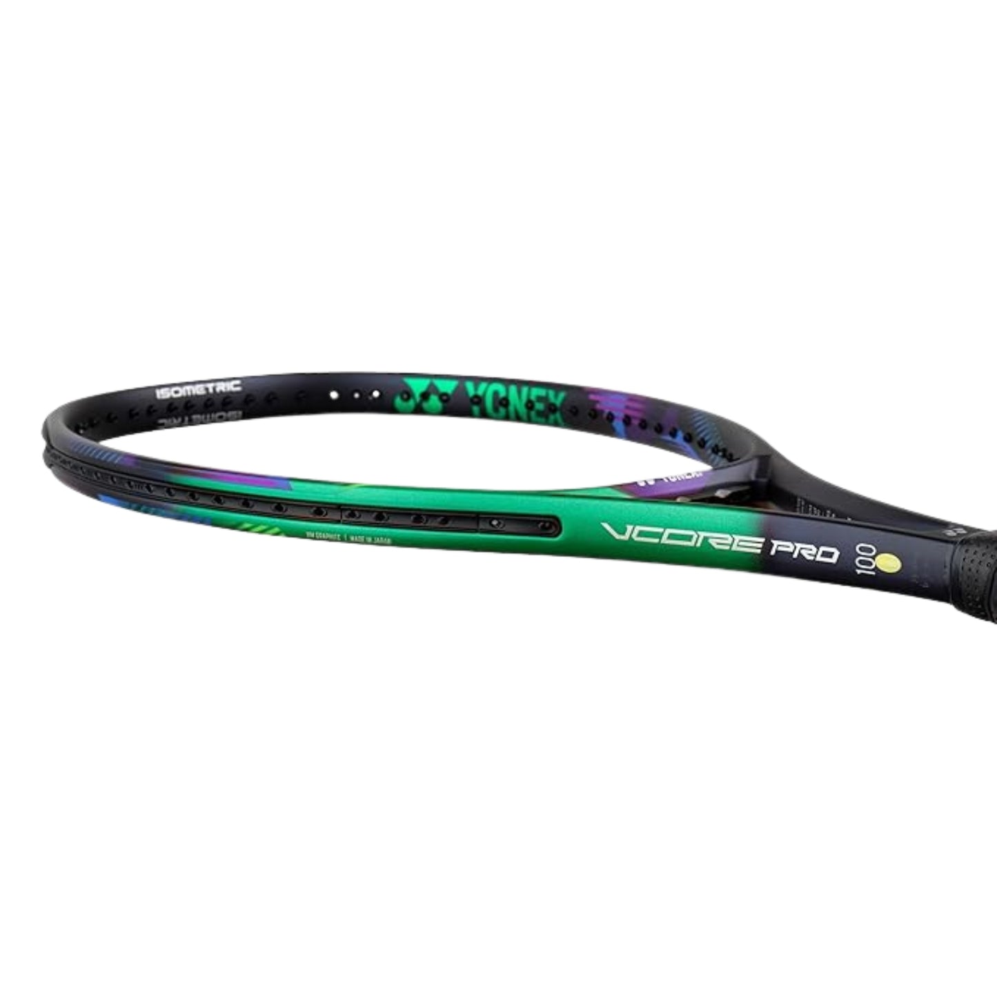 Yonex VCore Pro 100 Tennis Racquet (300g) – Green Purple, G3 (4 3/8) Grip - Best Price online Prokicksports.com