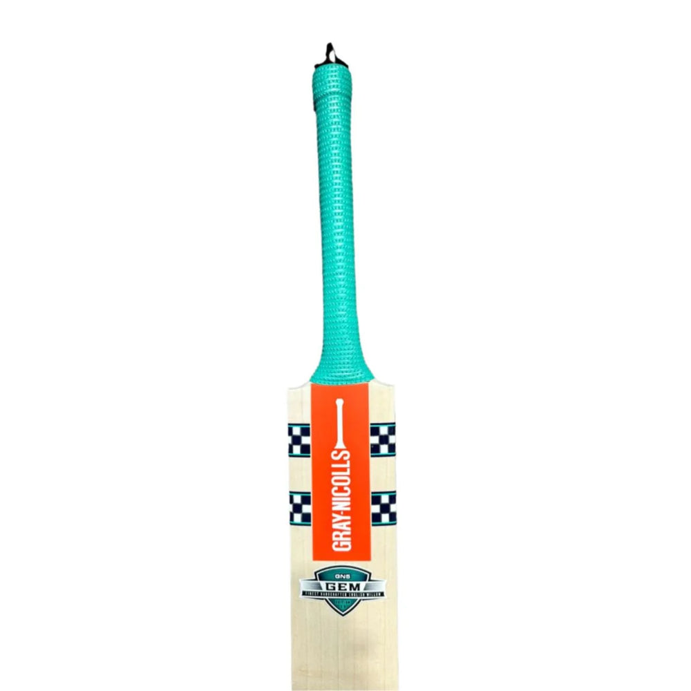 Gray Nicolls GN5 GEM English Willow Cricket Bat – Short Handle | Lightweight Pickup with Mid-Low Sweet Spot & Classic GEM Profile - Best Price online Prokicksports.com