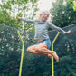 Plum Wave Springsafe Trampoline & Enclosure 8ft | Kids Outdoor Jumping Trampoline with Protective Net | Black/Green | Model 30246 - Best Price online Prokicksports.com