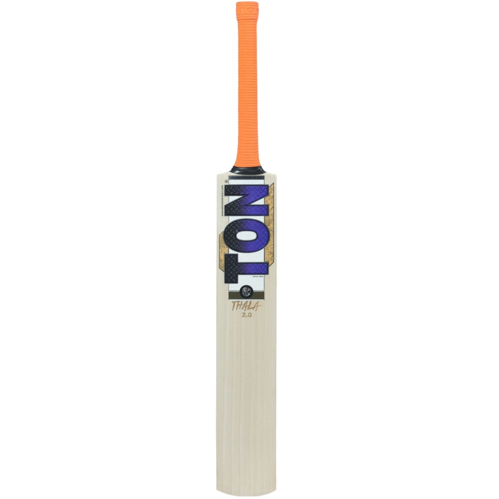 SS TON Thala 2.0 English Willow Cricket Bat – Short Handle, Grade 2 Air‑Dried Willow, Massive Concave TON Edges, Thick Spine & Toe - Best Price online Prokicksports.com