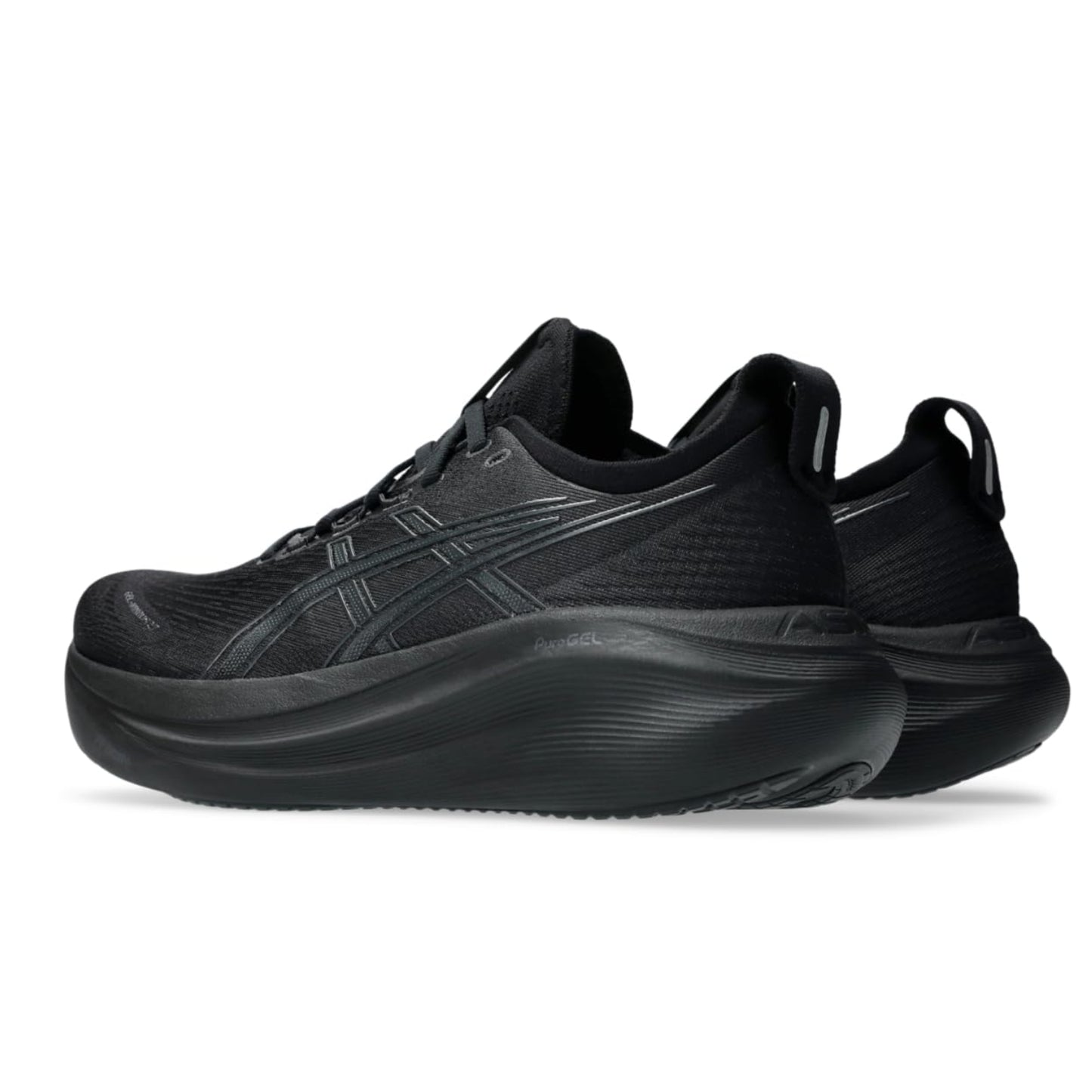 ASICS GEL-NIMBUS 27 Running Shoes (M) BLACK/GRAPHITE GREY | Premium Cushioned Neutral Running Shoes for Daily Training - Best Price online Prokicksports.com