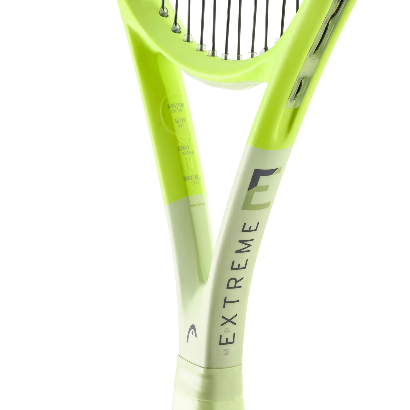 Head Extreme MP Strung Tennis Racquet (Grip 2 – 4 1/4) Neon Yellow/Green, 300g | Auxetic 2.0 Spin Machine for Intermediate & Advanced Players - Best Price online Prokicksports.com