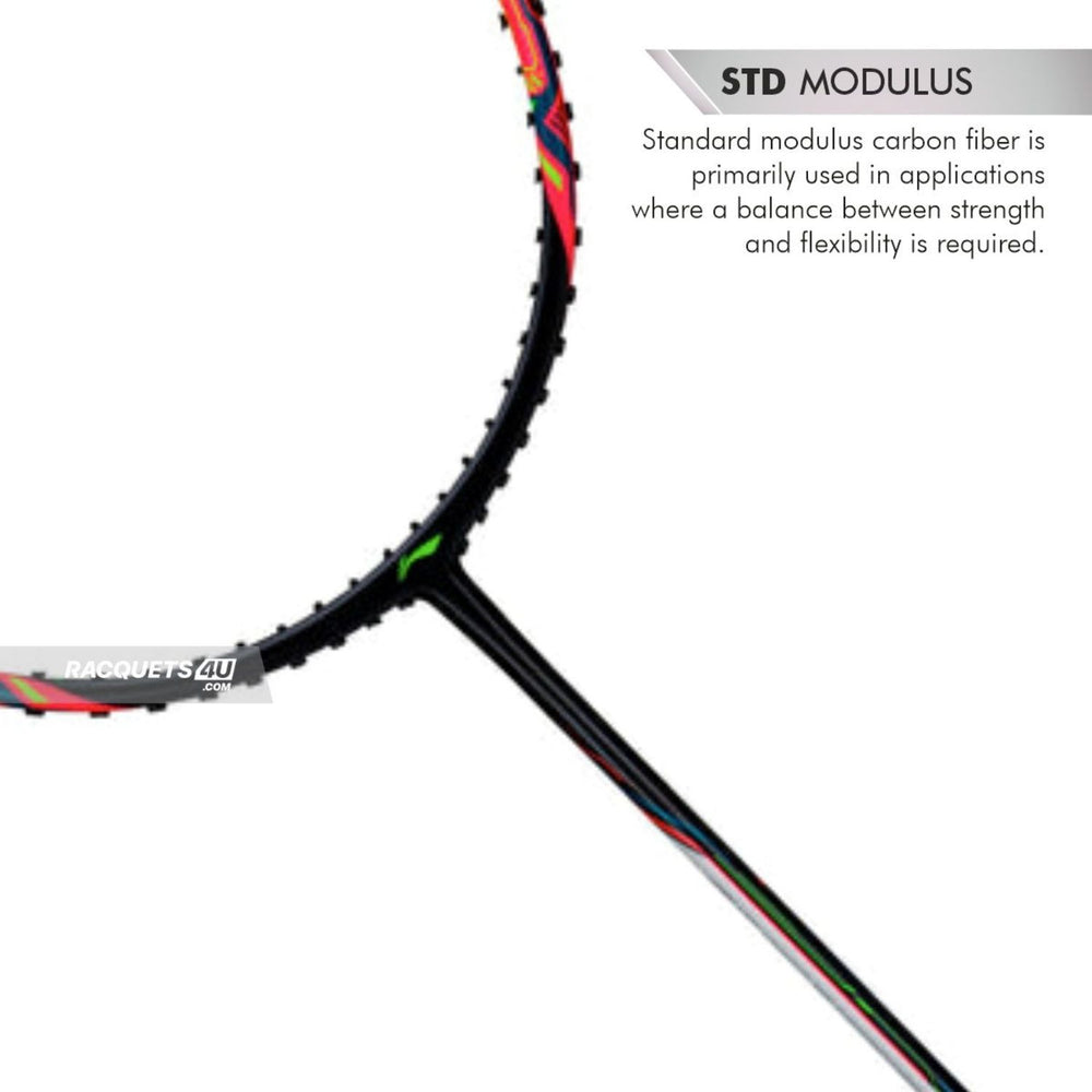 Li-Ning Halbertec Motor Unstrung Badminton Racquet – Power & Speed Performance Frame - Best Price online Prokicksports.com