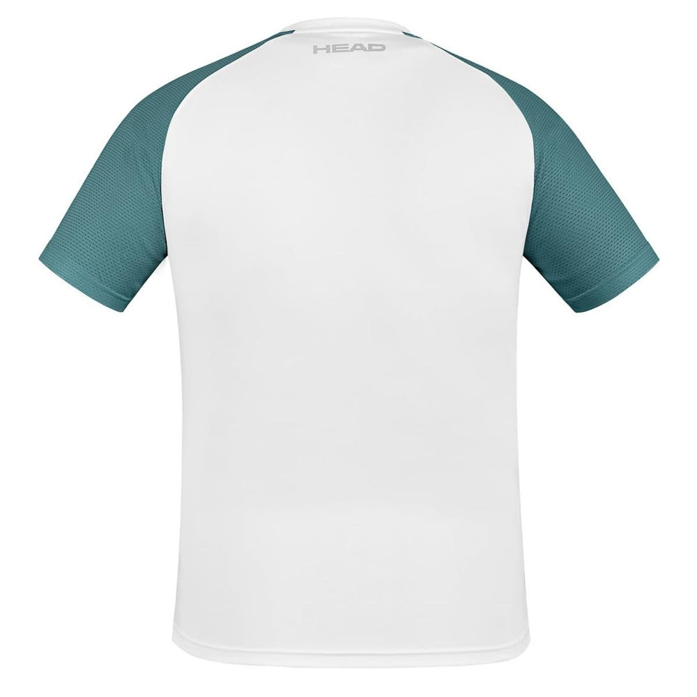 HEAD HCD Model Men's Round Neck T-Shirt – 100% Polyester | Moisture-Wicking, Lightweight Athletic Fit | Crew Neck - Best Price online Prokicksports.com