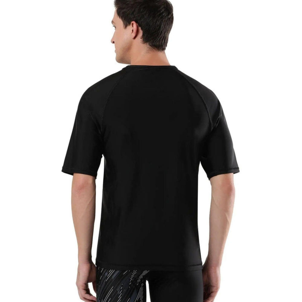 Speedo AM Short Sleeve SunTop – Men’s UV Protection Swim Top, Quick Dry Stretch Swimwear Rashguard for Training & Water Sports - Best Price online Prokicksports.com