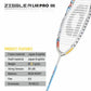 Apacs Z-Ziggler LHI Pro III Unstrung Badminton Racquet With Cover– White Matte (Head Heavy 85g, 38lbs Tension, Compact Quad Voltaic Frame) - Best Price online Prokicksports.com