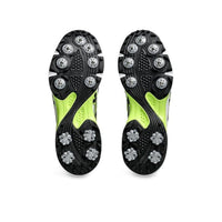 ASICS Men's Gel-Gully 7 Cricket Shoes (Metal Spikes) | GEL Cushioning | Breathable Mesh | White/Safety Yellow - Best Price online Prokicksports.com