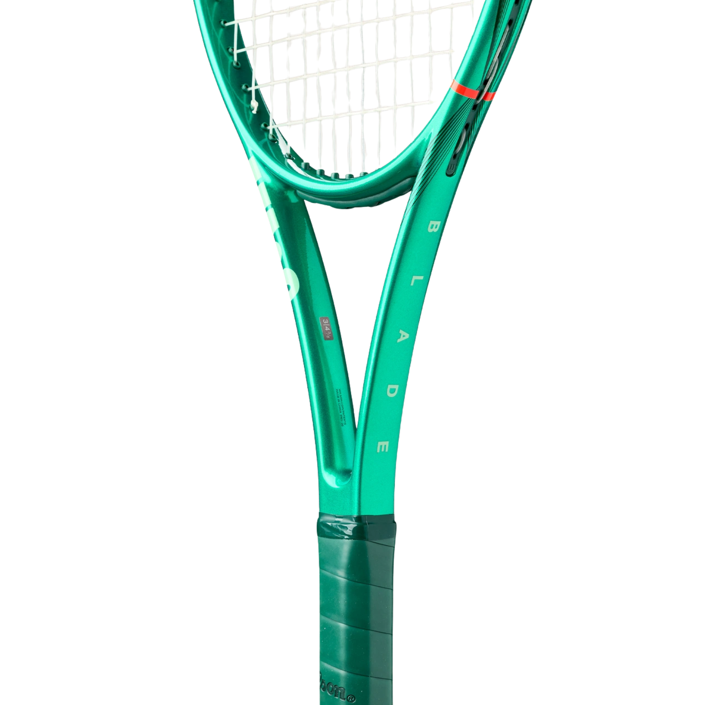 Wilson Blade 100 Pro V10 Unstrung Tennis Racquet | Extended Reach Championship Green Control Racquet
