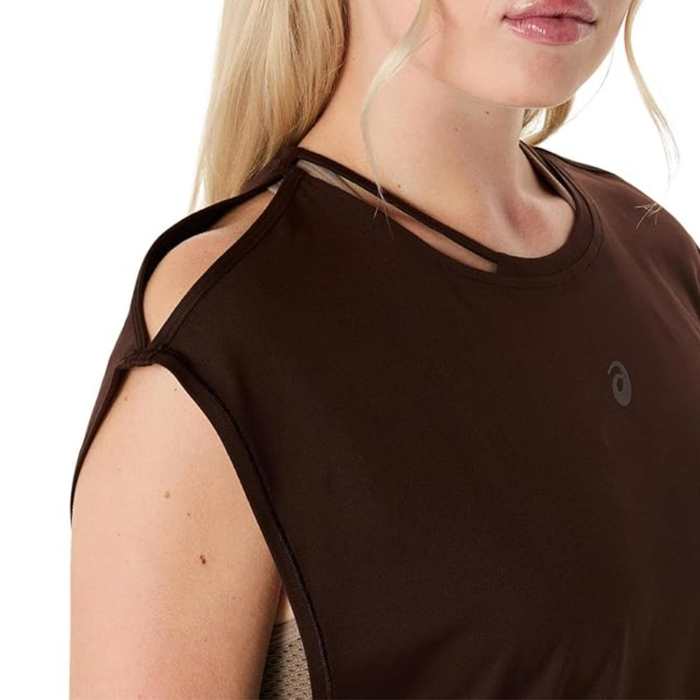 ASICS Nagino Flex Sleeveless Top & Armsleeves for Women | Breathable Performance Set for Training & Fitness - Best Price online Prokicksports.com