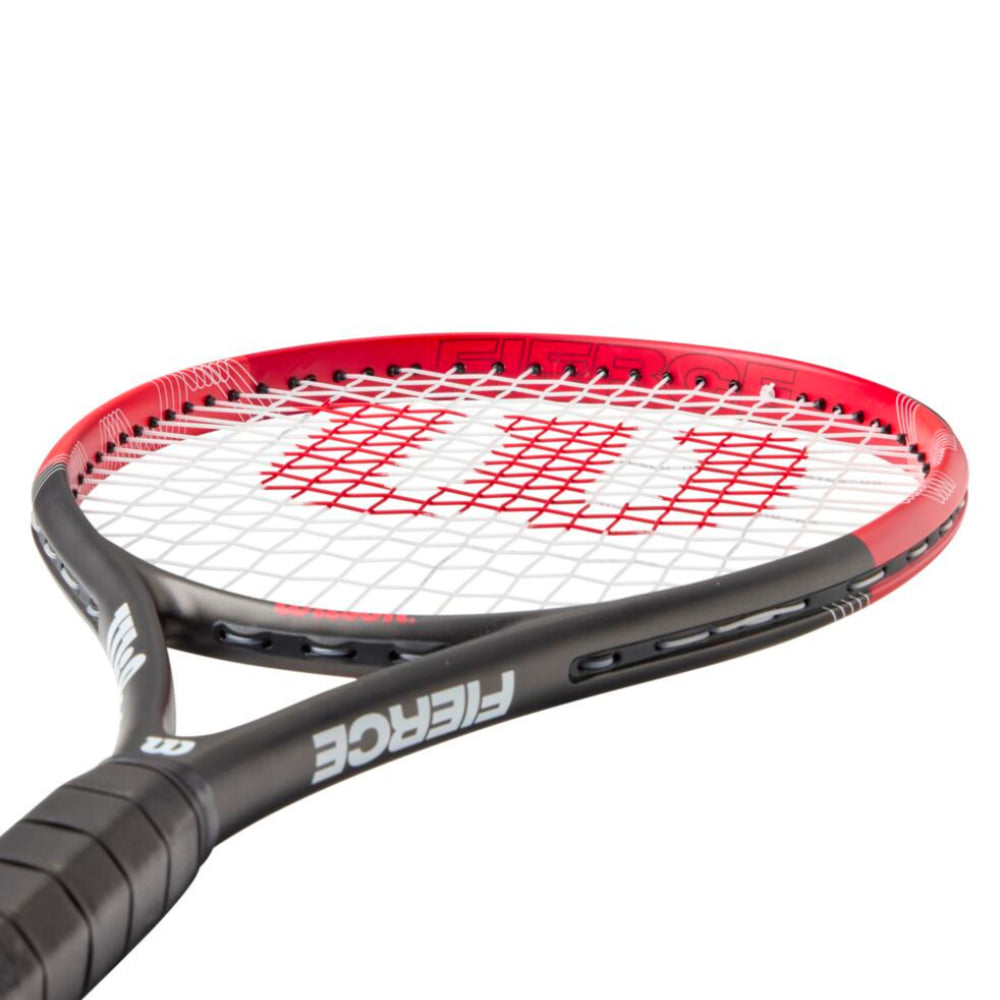 Wilson Fierce 103 Strung Tennis Racquet Black (L3 - 4 3/8) | 279g Lightweight Performance Racquet - Best Price online Prokicksports.com