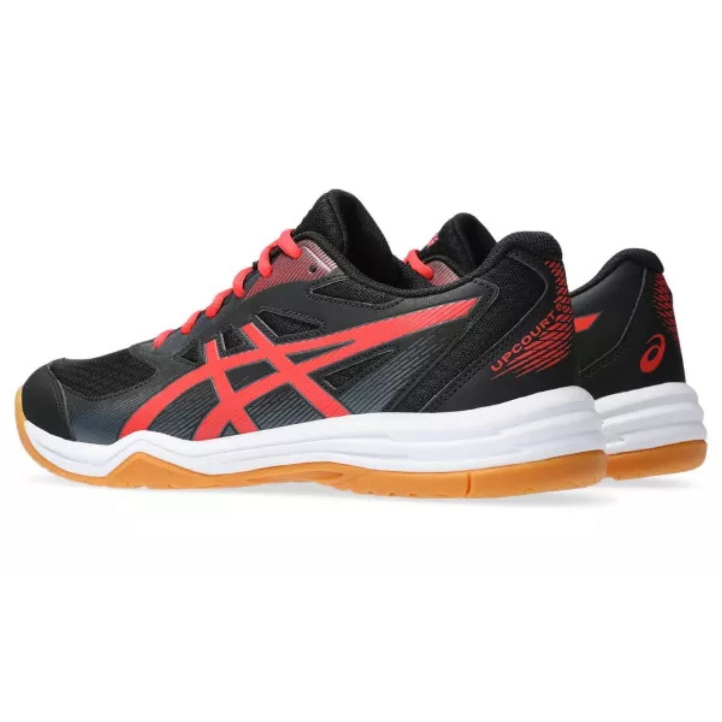 ASICS UPCOURT 5 Indoor Court Shoes | Badminton/Volleyball Shoes | Non-Marking Rubber Sole | Breathable Mesh Upper | Lightweight & Flexible
