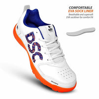 DSC Beamer Cricket Shoes (PVC Studs) | Lightweight Synthetic Upper| Ideal for Turf & Hard Pitches - Best Price online Prokicksports.com