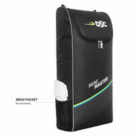 DSC Mini Master Cricket Kit Bag – Black, Compact Junior Cricket Gear Bag with Durable Fabric & Spacious Storage - Best Price online Prokicksports.com