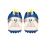 SG Club 4.0 Rubber Spikes Cricket Shoes Rubber – White/Royal Blue/Lime | Durable Grip with Comfort Support for Turf & Hard Ground - Best Price online Prokicksports.com