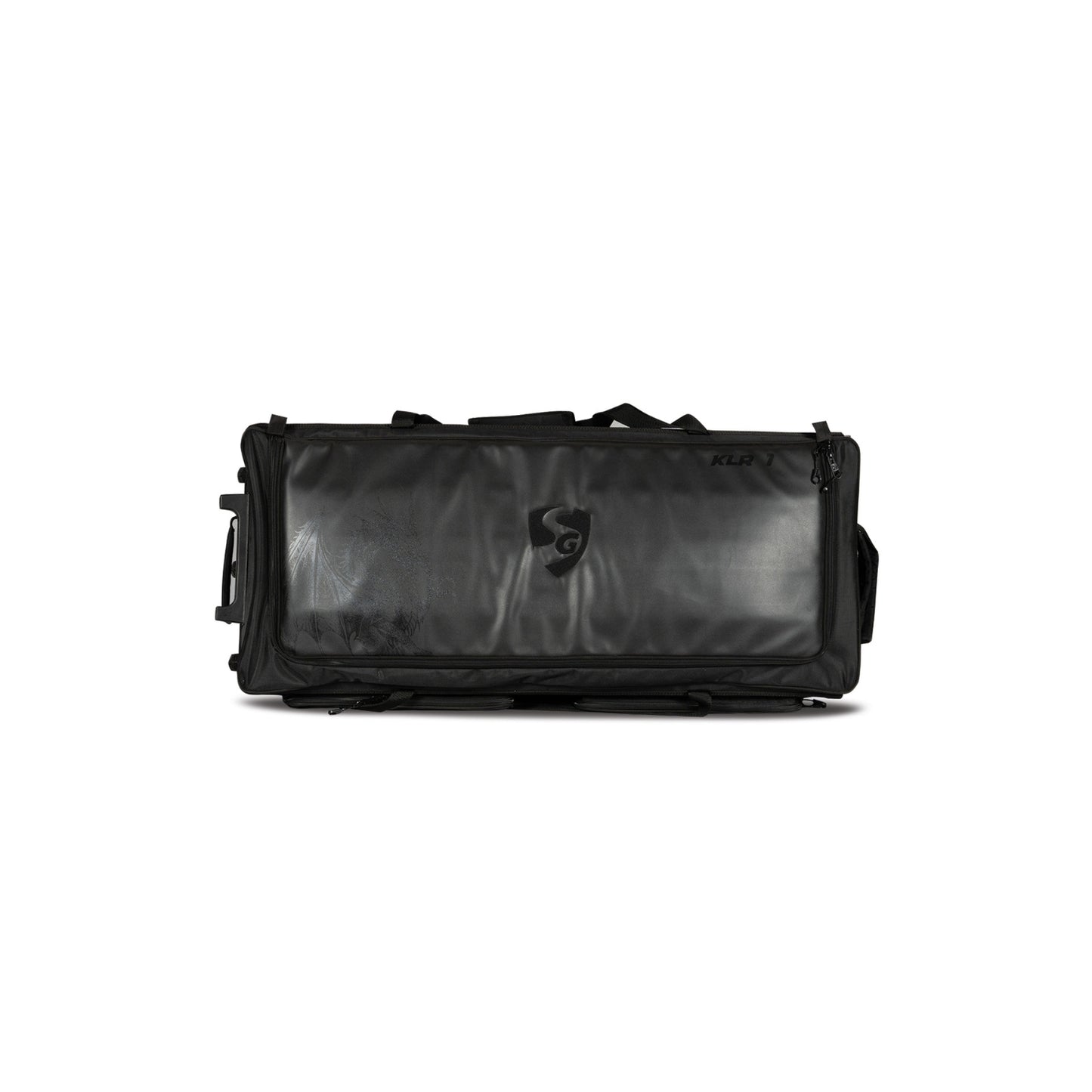 SG KLR Trunk Player Wheelie Cricket Kit Bag Large | Trolley Style Cricket Gear Bag with Wheels & Pull Handle | Heavy Duty Kit Bag – Black - Best Price online Prokicksports.com
