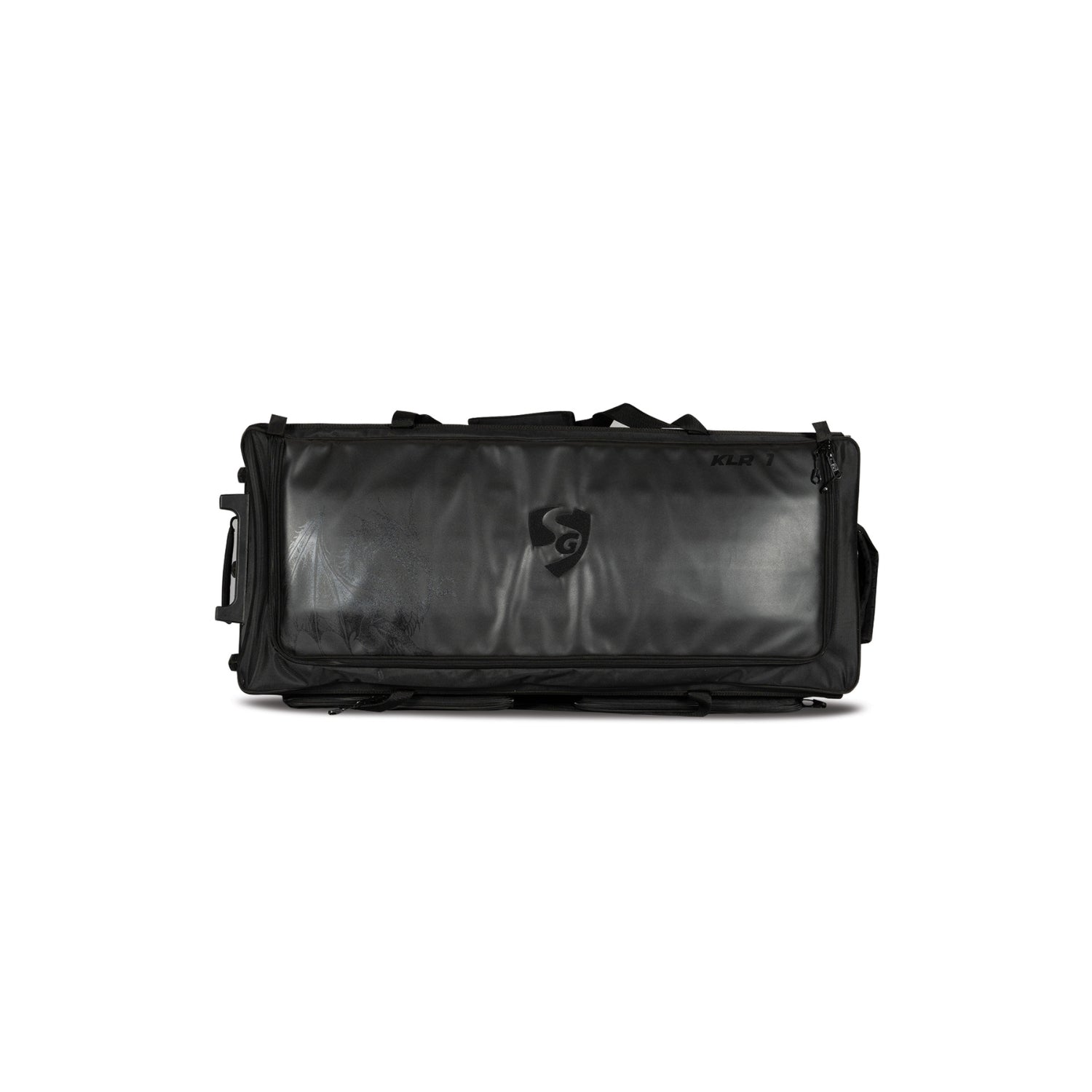 SG KLR Trunk Player Wheelie Cricket Kit Bag Large | Trolley Style Cricket Gear Bag with Wheels & Pull Handle | Heavy Duty Kit Bag – Black - Best Price online Prokicksports.com