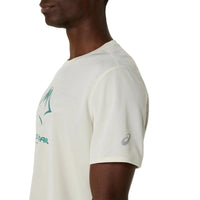 ASICS Fujitrail Logo SS Top Men T-Shirt Roundneck | Breathable Trail & Training Tee for Active Wear - Best Price online Prokicksports.com