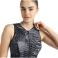 Speedo Women Endurance10 Hyperboom Printed Racerback Swimdress With Boyleg – Black & Oxid Grey - Best Price online Prokicksports.com