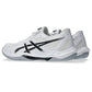 ASICS Gel-Rocket 12 Men’s Indoor Court Badminton Shoes – White/Black, GEL™ Cushioning, Non-Mark Rubber, Breathable Mesh, Stability & Grip - Best Price online Prokicksports.com