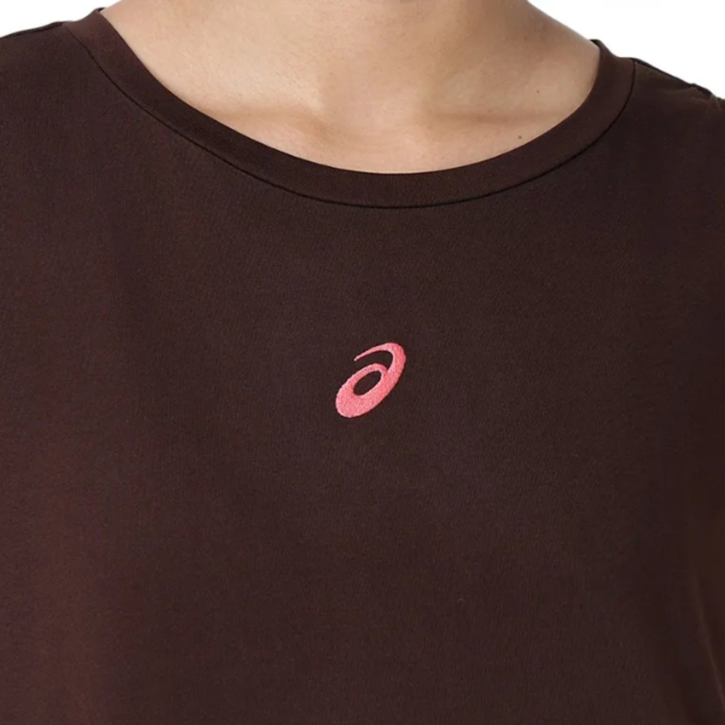 ASICS Gathered Shoulder SS Top for Women | Round Neck Sports T-Shirt - Best Price online Prokicksports.com
