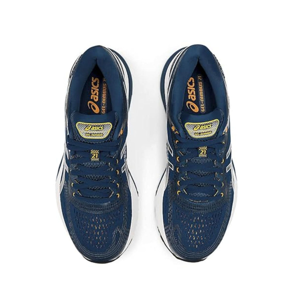 ASICS GEL-NIMBUS 21 Running Shoes for Men – Indigo Blue/Black - Best Price online Prokicksports.com