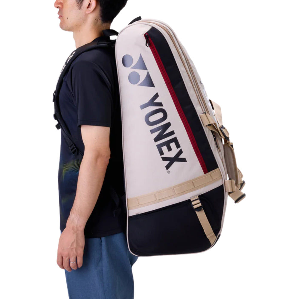 YONEX GEARLOGIC Racquet Bag (9PCS) | Premium Tennis & Badminton Kit Bag with Thermo Guard & Shoe Compartment - Best Price online Prokicksports.com