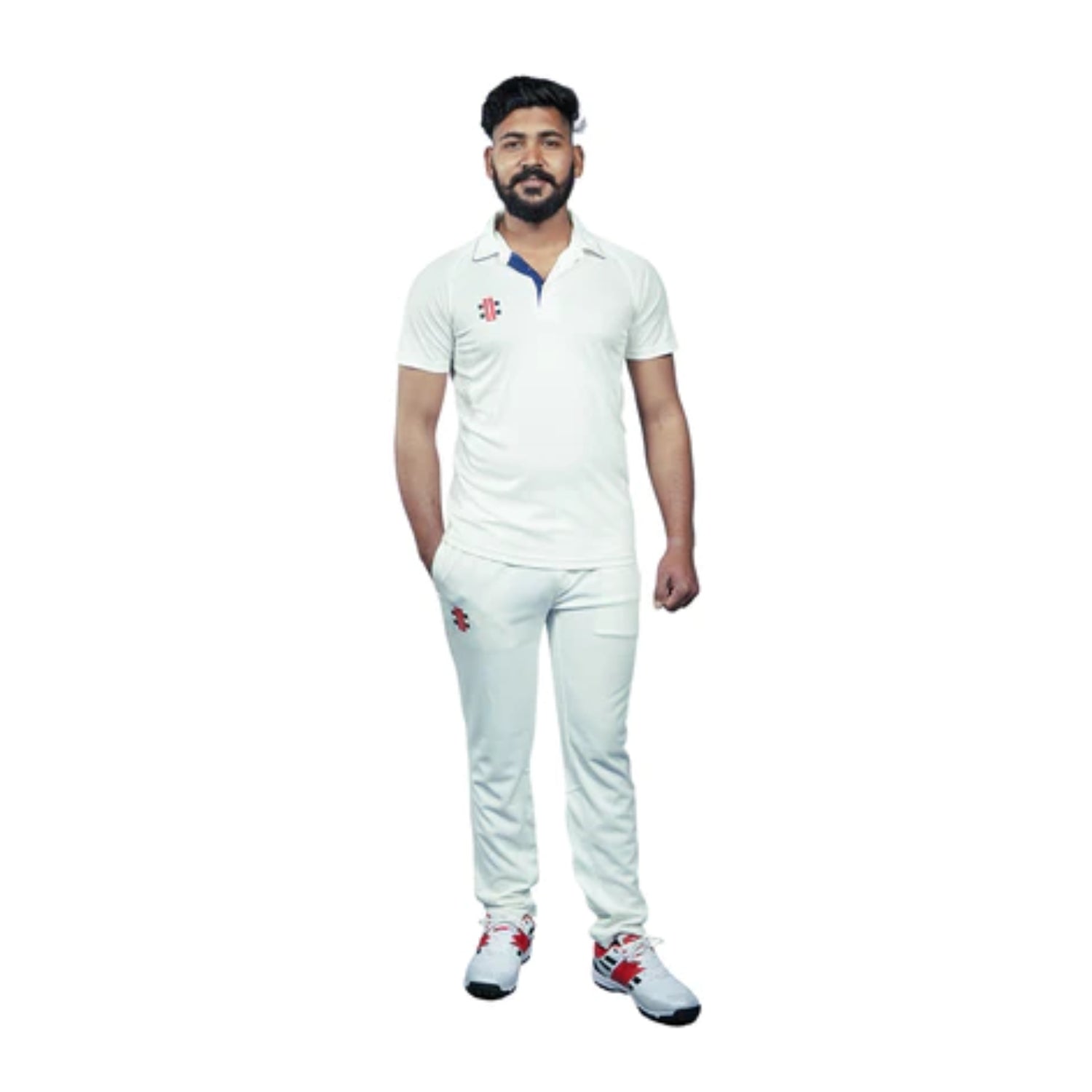 Gray Nicolls GN 10 Pro Performance Cricket Pants – Professional Match Trousers with Breathable Moisture-Wicking Fabric, Stretch Fit & Durable Construction, Off-White - Best Price online Prokicksports.com