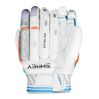 Shrey Meta VR Right Hand Batting Gloves | Premium Sheep Leather Palm with Fibre Shield Protection & Traditional Sausage Finger Design - Best Price online Prokicksports.com