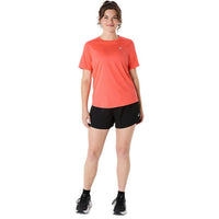 ASICS SILVER SS TOP for Women | Lightweight Quick-Dry Running T-Shirt with Breathable Fabric & Reflective Details - Best Price online Prokicksports.com