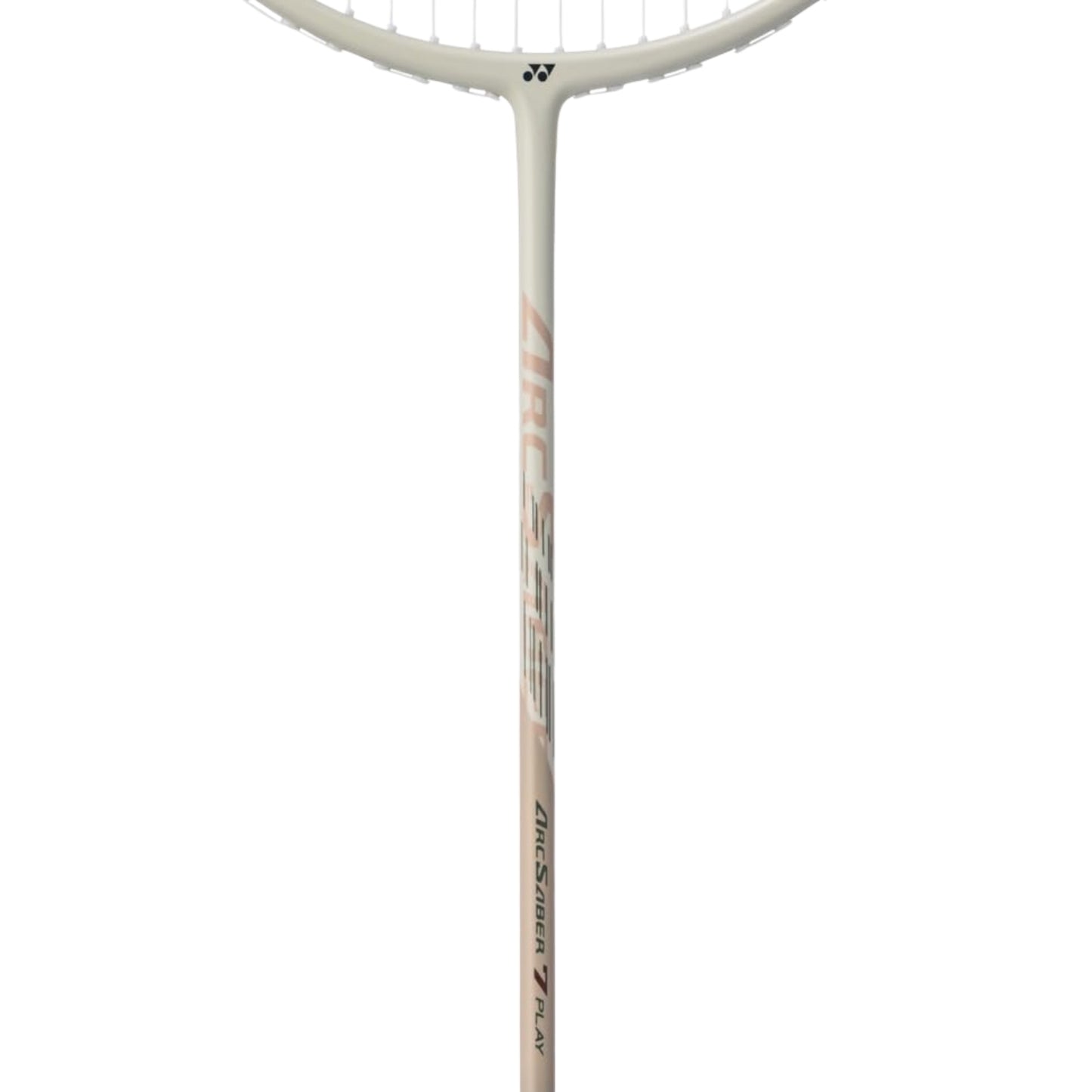 Yonex Arcsaber 7 Play Strung Badminton Racquet, Light Beige - 4U5 | Control-Focused Racquet with Even Balance, Flexible Shaft & Precision Shots - Best Price online Prokicksports.com