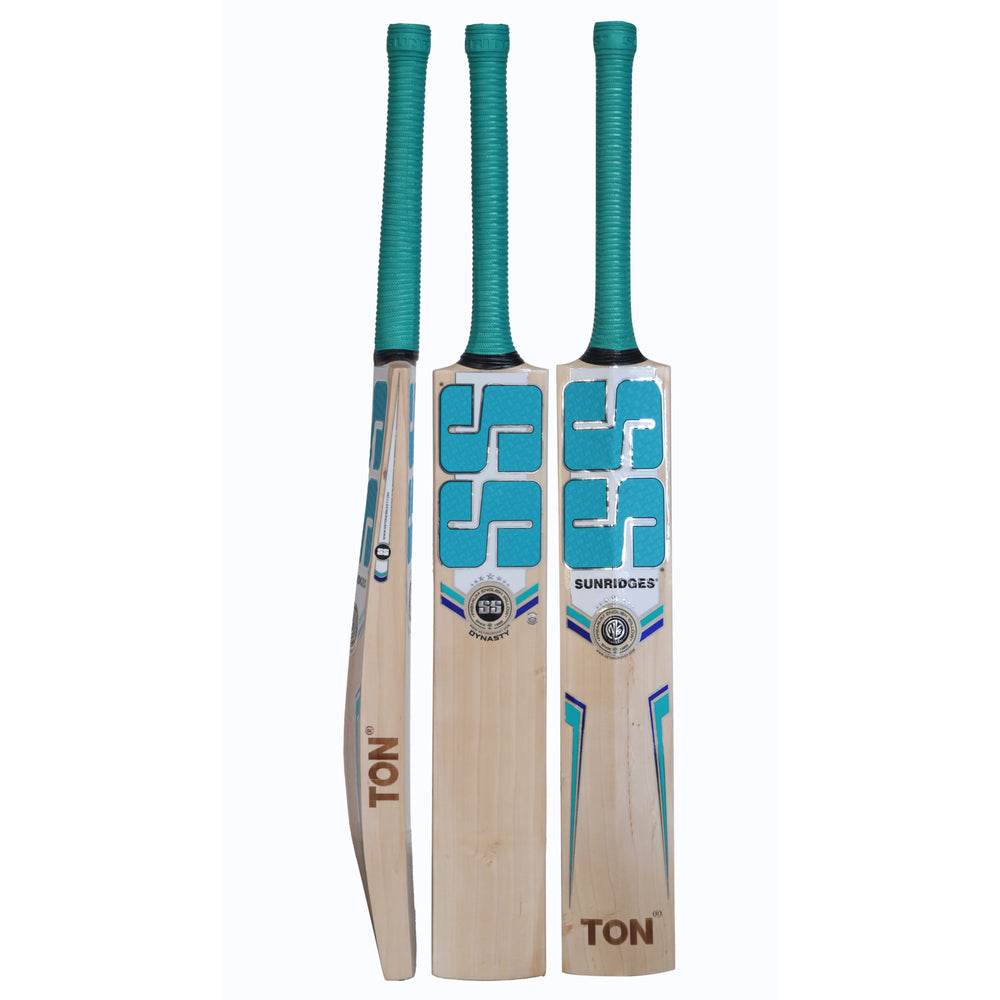 SS Dynasty Premium English Willow Cricket Bat – Short Handle | Massive TON Edges with Wide Sweet Spot & Balanced Pickup - Best Price online Prokicksports.com