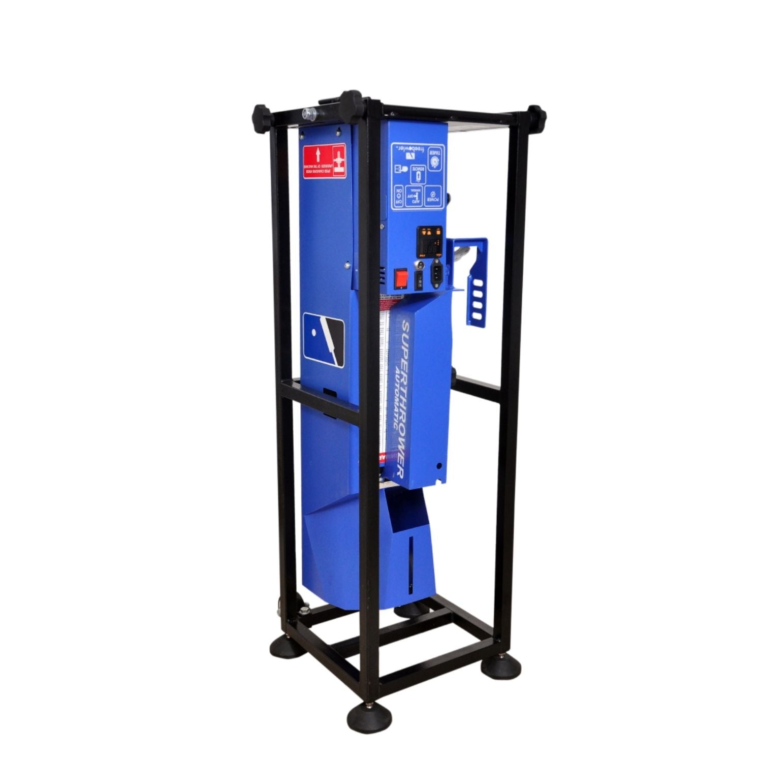 Freebowler Superthrower Automated Pro (FS2 PRO) is an arm‑simulated, fully automatic and portable cricket ball thrower designed to mimic a real bowler’s action for batting practice cricket bowling machine - Best Price online Prokicksports.com