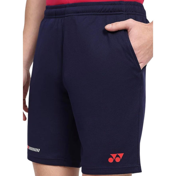 Yonex 2748 Easy4 Men’s Sports Shorts | TruDry Quick Dry Breathable Fleecy Polyester Athletic Shorts for Badminton, Tennis, Squash, Pickleball | Yonex Easy4 Series Lightweight