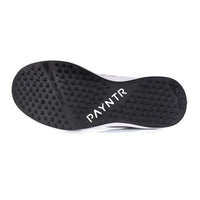 Payntr X Rubber Stud Cricket Shoe, White/Black | Lightweight PU Upper, EVA Midsole, Honeycomb Insole, Pimple Rubber Stud Outsole | Durability, Comfort, and All-Surface Grip - Best Price online Prokicksports.com