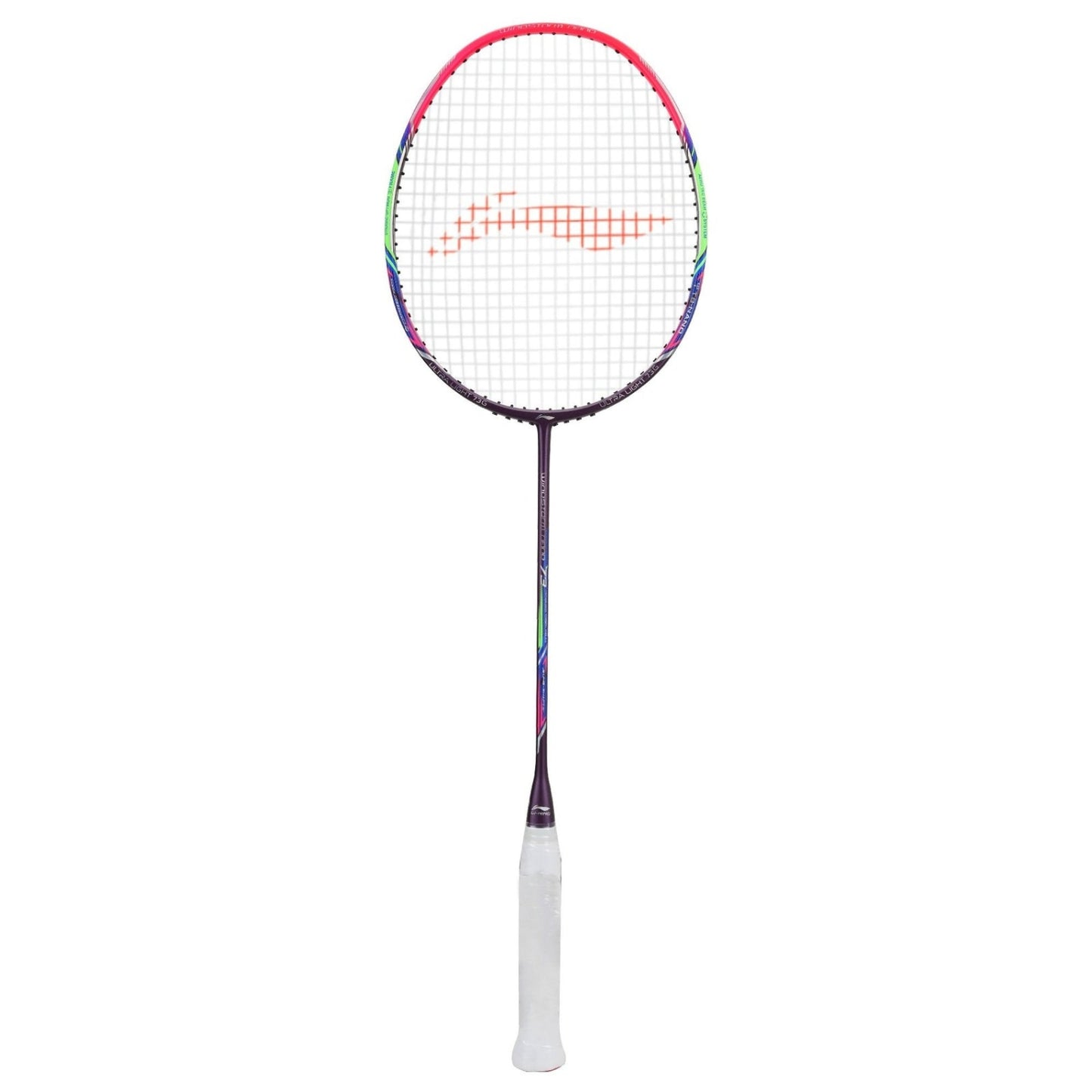 Li-Ning Windstorm Nano 73 Professional Badminton Racquet Unstrung Dark Purple/Pink - Best Price online Prokicksports.com