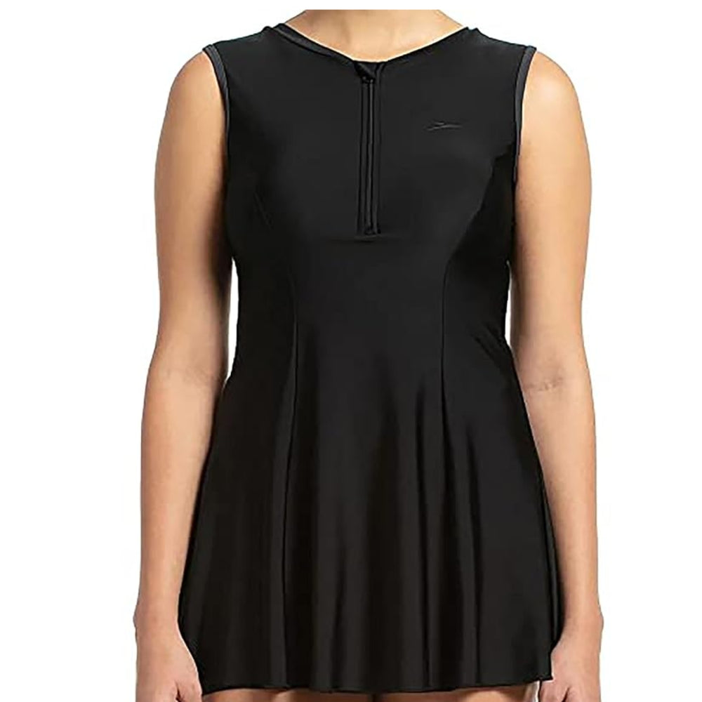 Speedo AF Closebeck Women's One-Piece Swimming Dress – Comfortable Chlorine-Resistant Swimwear with Secure Fit for Training & Leisure Swimming - Best Price online Prokicksports.com