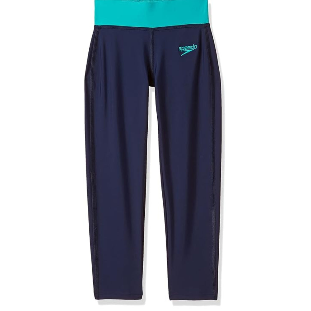Speedo Solid Swim Capri (Swimming – Girls Bottoms) | Stretchable Capri with Chlorine Resistance & Comfortable Fit - Best Price online Prokicksports.com