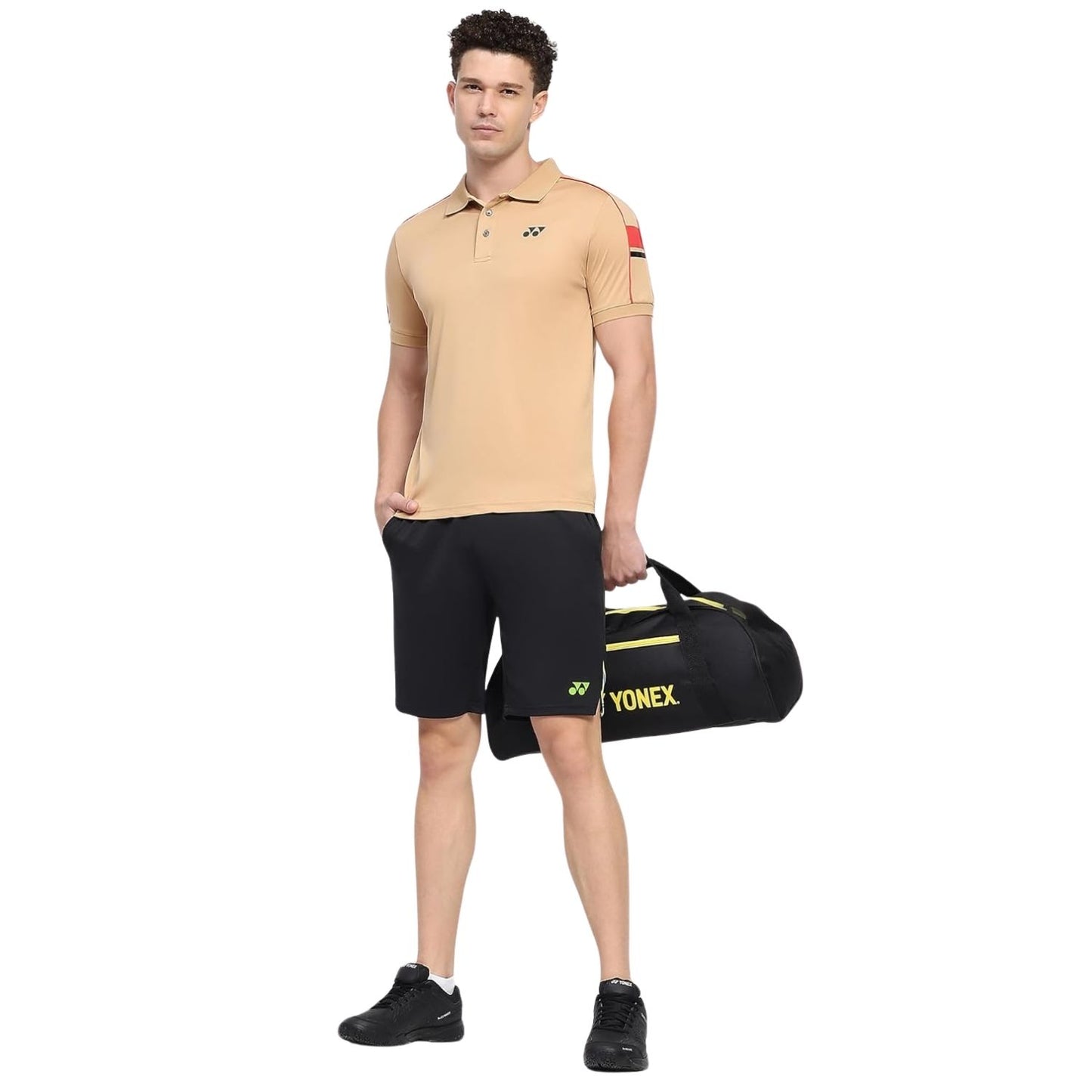 Yonex 2735 Easy4 Men's Polo T-Shirt | Quick Dry TruDry Technology, Breathable Fleecy Polyester | Sporty Polo Collar for Badminton, Tennis, Gym & Multi-Sport - Best Price online Prokicksports.com