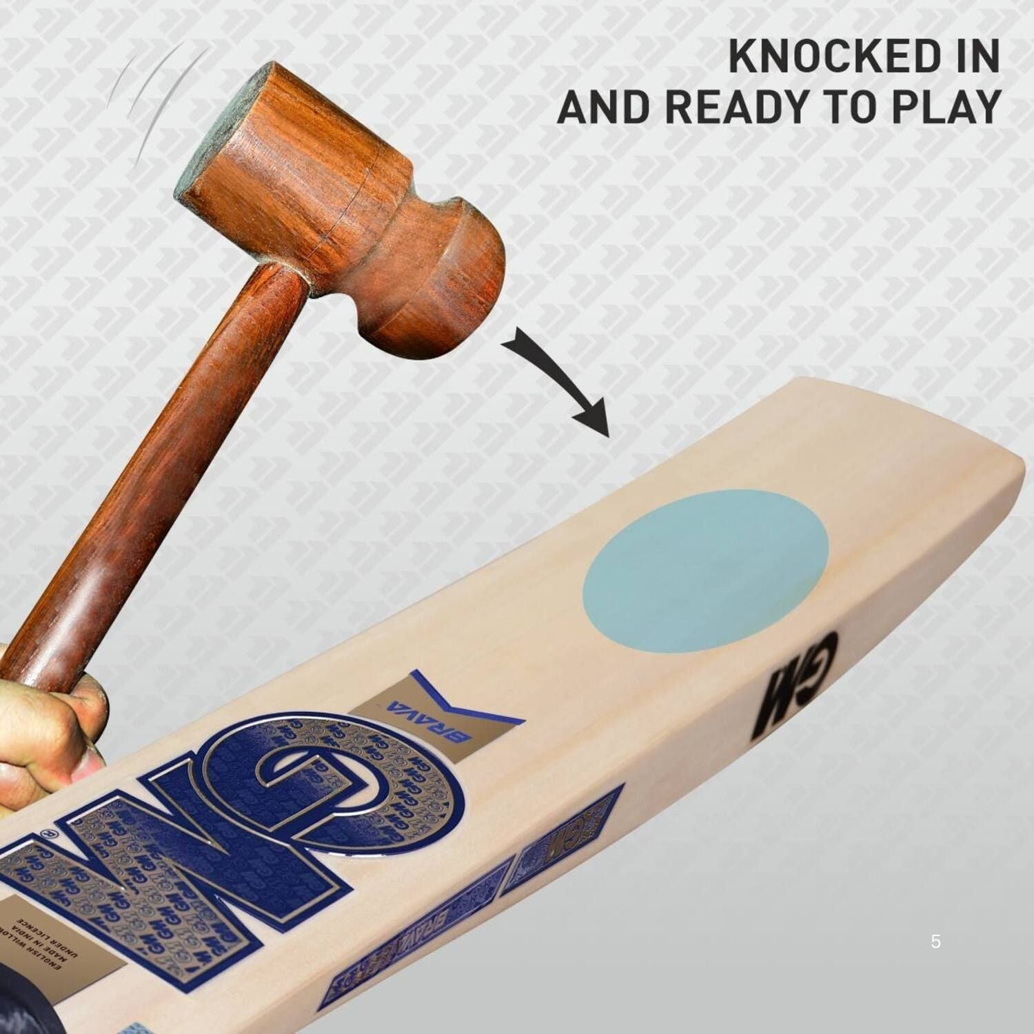 GM Brava 909 English Willow Cricket Bat – SH Mens | Grade 1 Willow, Massive Edges, PowerArc Bow, F2 Face Profile | Knocked-In, Pro-Lite Grip & Toe Protection | Buy GM Brava 909 Cricket Bat India Online for Advanced Players - Best Price online Prokicksports.com