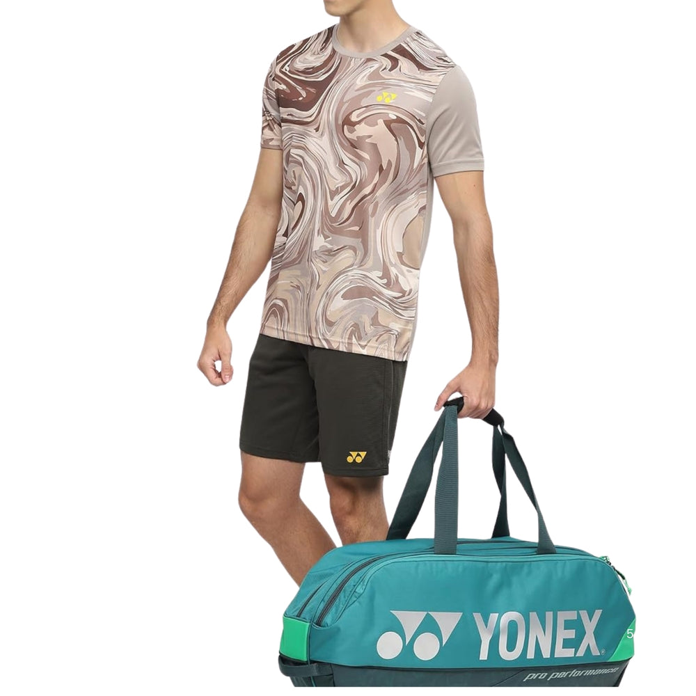 Yonex 2966 Men’s Round Neck T‑Shirt – TruDry Quick‑Dry Polyester, Lightweight & Breathable Essentia 3 Sports Tee - Best Price online Prokicksports.com