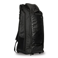 SG KLR Wheelie Duffle Cricket Kit Bag Large | Rolling Cricket Gear Bag with Wheels & Pull Handle | Spacious Sports Kit Bag – Black - Best Price online Prokicksports.com