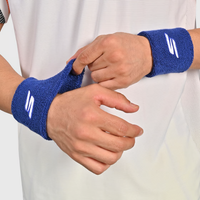 Skechers Performance Wrist Band (Pack of 1 Pair) | High-Absorbency Cotton Blend | Elasticated Sweatband for Gym, Tennis & Running - Best Price online Prokicksports.com